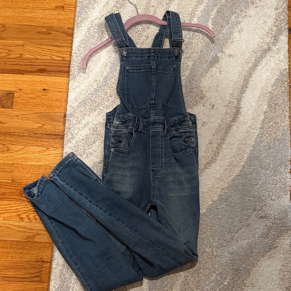 We The Free Blue Denim Women Jeans Overalls